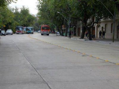 Tras las obras de repavimentaci�n, habilitaron calles Alem y San Lorenzo de Ciudad