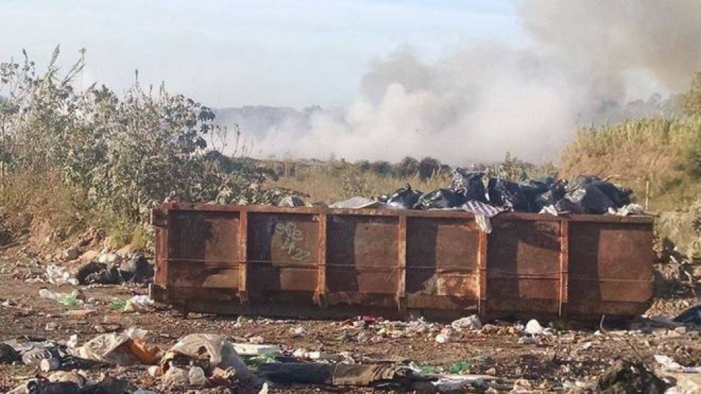 Preocupaci�n por el basural de Hern�ndez: lo cerraron pero siguen quemando desechos