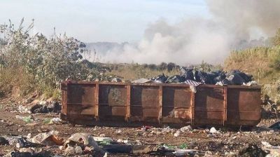 Preocupaci�n por el basural de Hern�ndez: lo cerraron pero siguen quemando desechos
