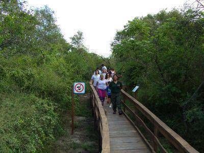 Gran concurrencia de visitantes a la reserva natural Tara Inti