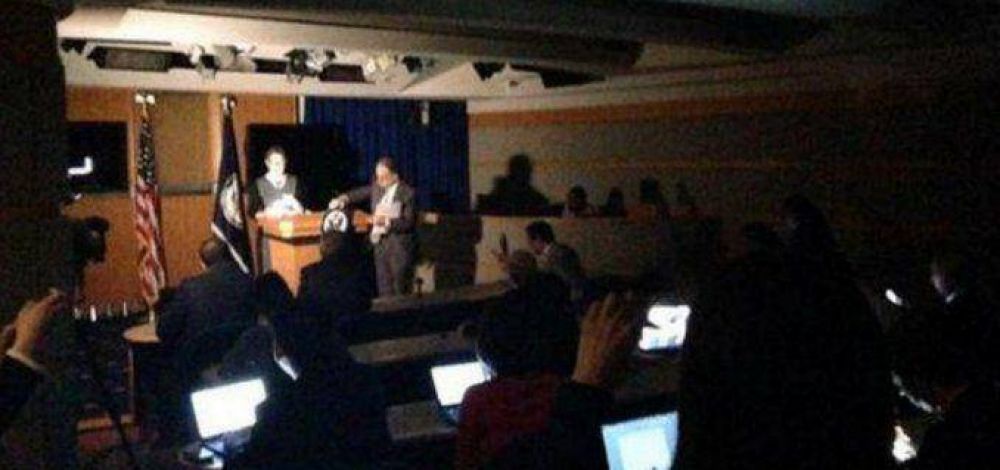 La Casa Blanca se qued� sin electricidad por un apag�n