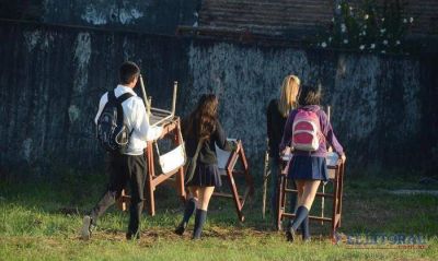 El 80% de los alumnos del Piragine volvieron a clases despu�s del incendio