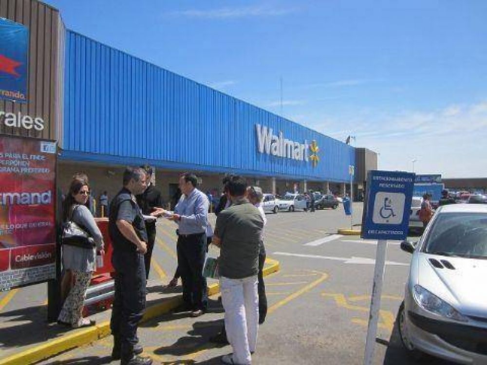 Paro y manifestaci�n en Walmart: 