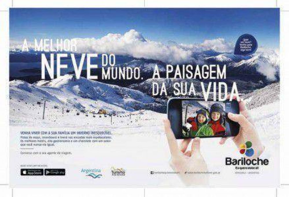 Bariloche lanzan una masiva campa�a para atraer turistas brasile�os