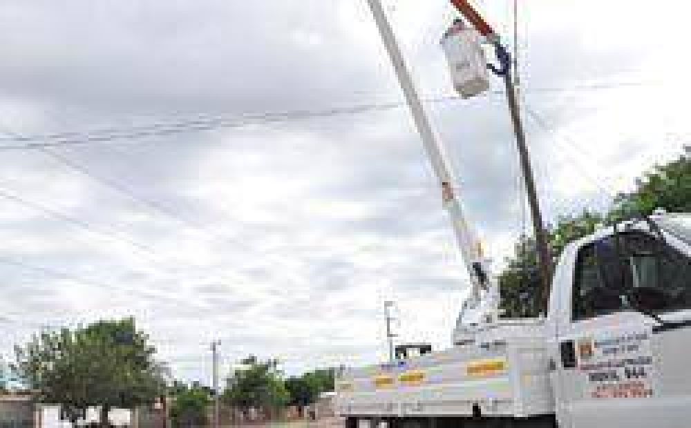 El municipio realiz� un balance sobre obras de alumbrado p�blico en la ciudad