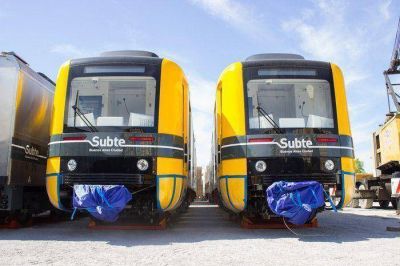 Llegaron 10 coches nuevos con aire acondicionado para la L�nea A