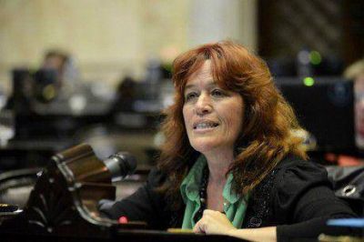 Andrea Garc�a, diputada nacional de Buenos Aires, tambi�n cuestion� decisi�n de Insaurralde