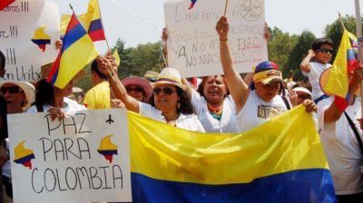 Colombia sale a la calle para pedir por las v�ctimas de las FARC