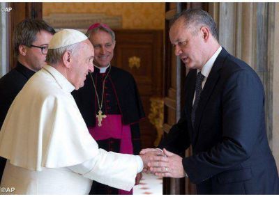 Audiencia del Papa al Presidente de la Rep�blica Eslovaca