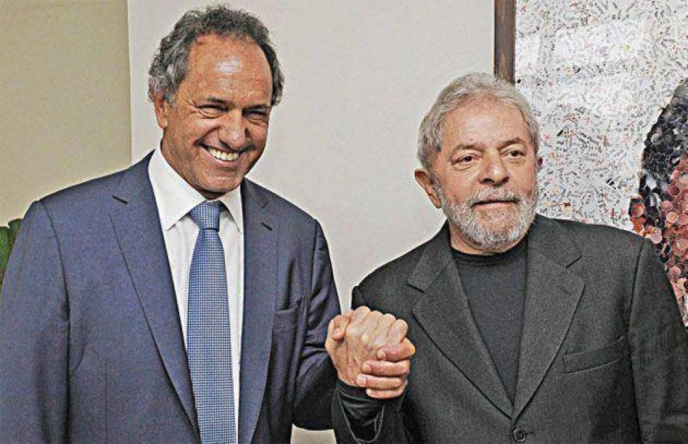Scioli y Lula Da Silva hablaron de los desaf�os del futuro en la regi�n