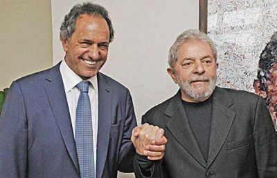 Scioli y Lula Da Silva hablaron de los desaf�os del futuro en la regi�n