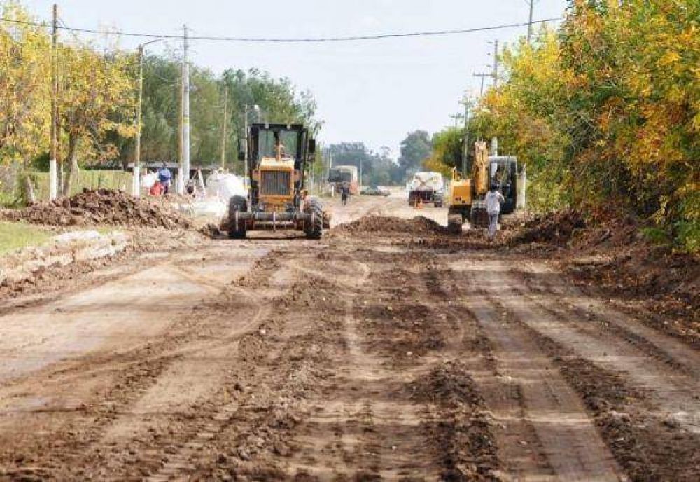 Monitorean el avance de obras en Udaondo