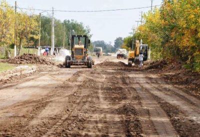 Monitorean el avance de obras en Udaondo