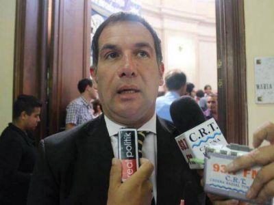 Fabi�n Lugli: �Las obras hidr�ulicas son la prioridad para el intendente�