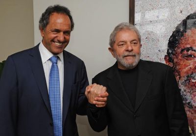 Scioli se reuni� con Lula Da Silva en Brasil para profundizar sobre la visi�n social y de integraci�n de toda la regi�n