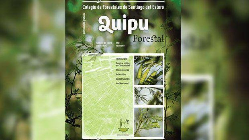 El Colegio de Graduados en Ciencias Forestales presentan revista institucional