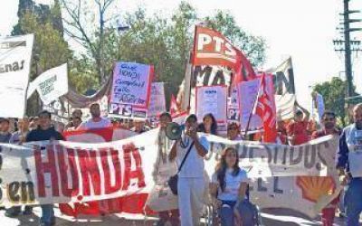 Florencio Varela: Protesta en Honda por despido de obrero