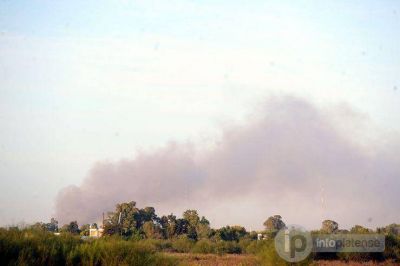 Alertan por �crisis sanitaria� ante la quema de basura en Hern�ndez
