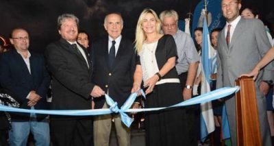 San Nicol�s: Giovanettoni particip� de la inauguraci�n de la Escuela de Arte