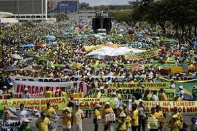 Una vez m�s, Brasil mostr� en la calle toda su indignaci�n