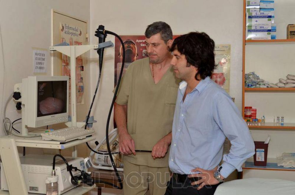 Ya funciona el nuevo equipamiento en Gastroenterolog�a del Hospital Municipal