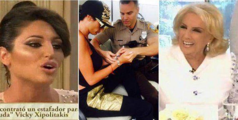 Vicky Xipolitakis, ins�lita, agradece a su estafador: 