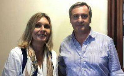 Visita de diputada nacional