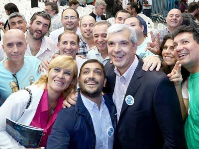 Mussi y Dom�nguez, juntos en el encuentro Patria Educativa