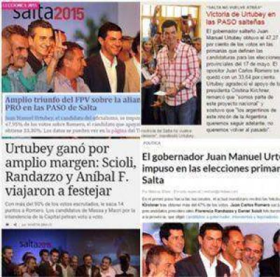 C�mo cubrieron los medios nacionales las PASO Salta 2015