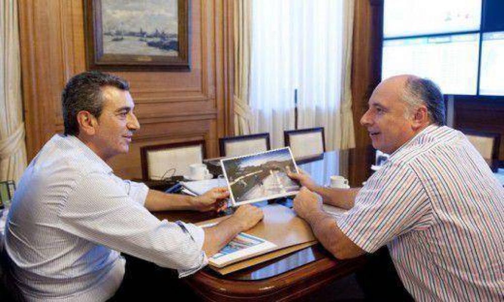Reuni�n Randazzo-Accastello para acordar pol�ticas ferroviarias