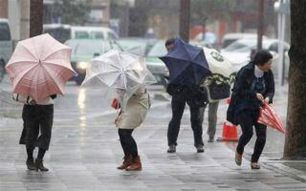 Alerta por tormentas fuertes y ca�da de granizo