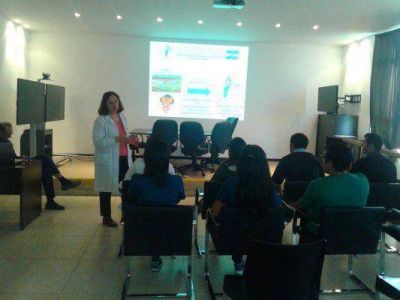 Estudiantes chilenos fueron recibidos en el INAREPS