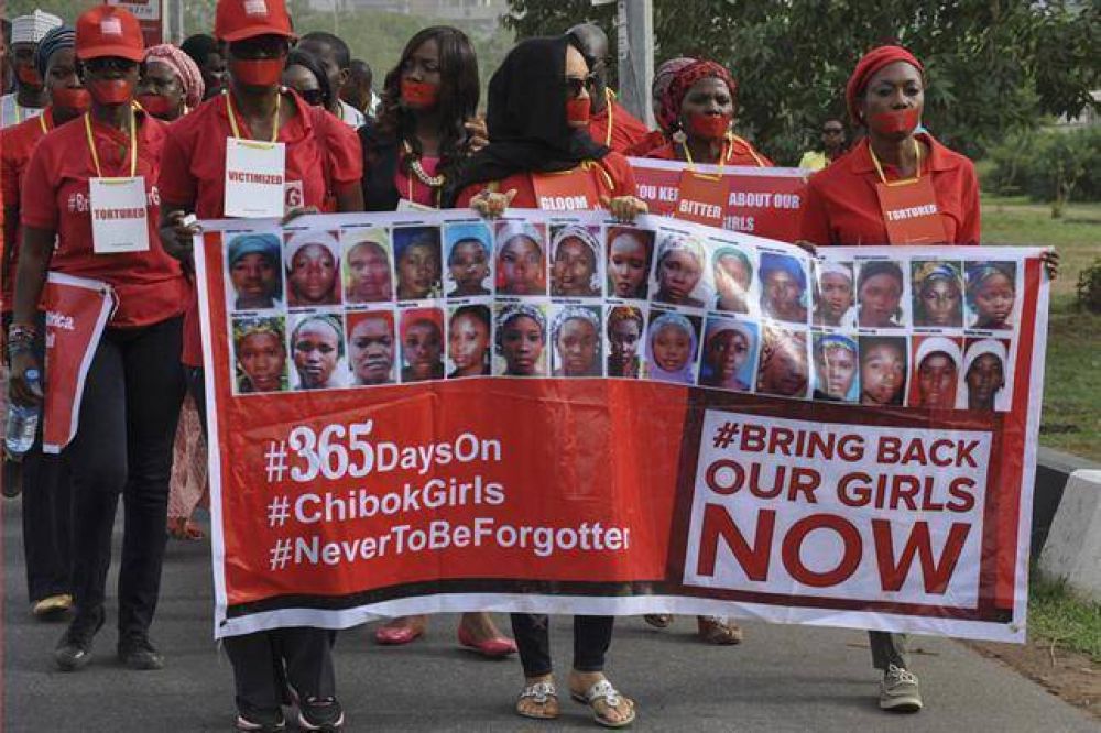 Nigeria: hace un a�o que 219 chicas est�n secuestradas por Boko Haram
