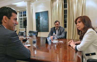 La presidenta recibi� a la f�rmula ganadora de las P.A.S.O. Urtubey � Isa 