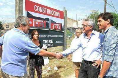 Tigre comenz� la construcci�n de un centro de jubilados en Los T�banos