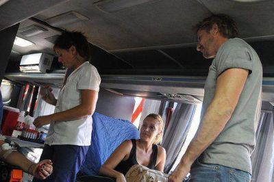 El M�vil de donaci�n de sangre ya recorre Tigre en busca de donantes