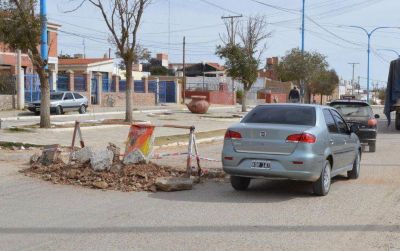Bacheo y puesta en valor de un parque