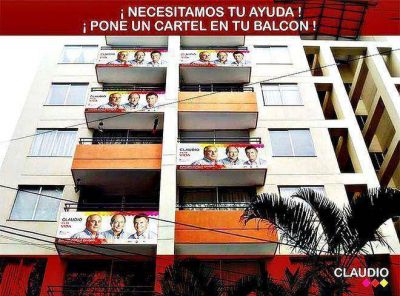 La UCR platense pide balcones para 