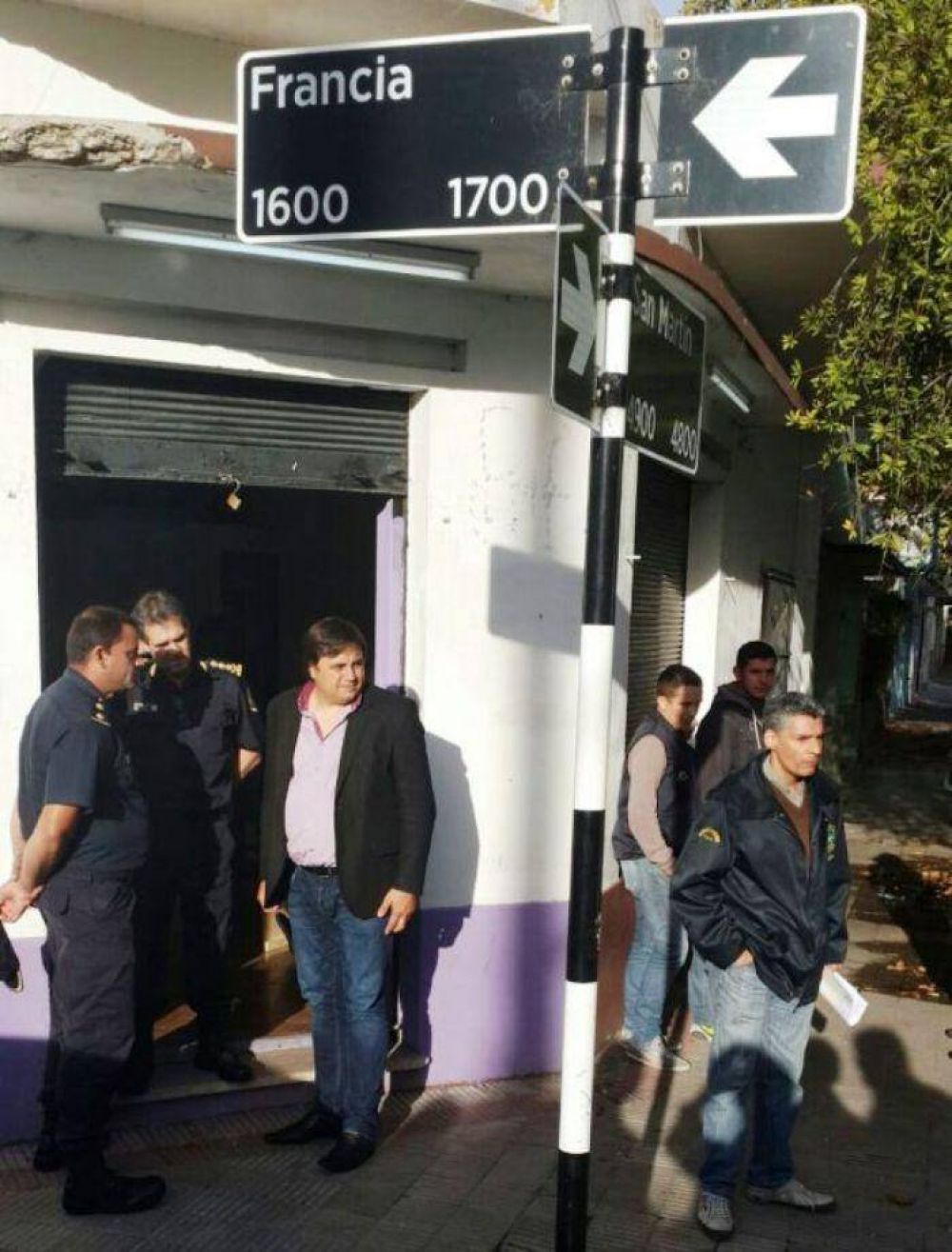 Secuestraron 17 kilos de marihuana frente al Instituto General San Mart�n