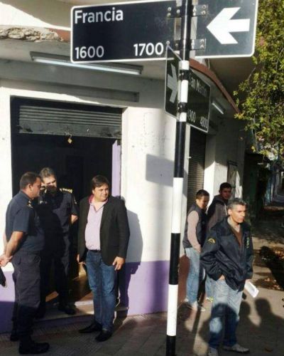Secuestraron 17 kilos de marihuana frente al Instituto General San Mart�n