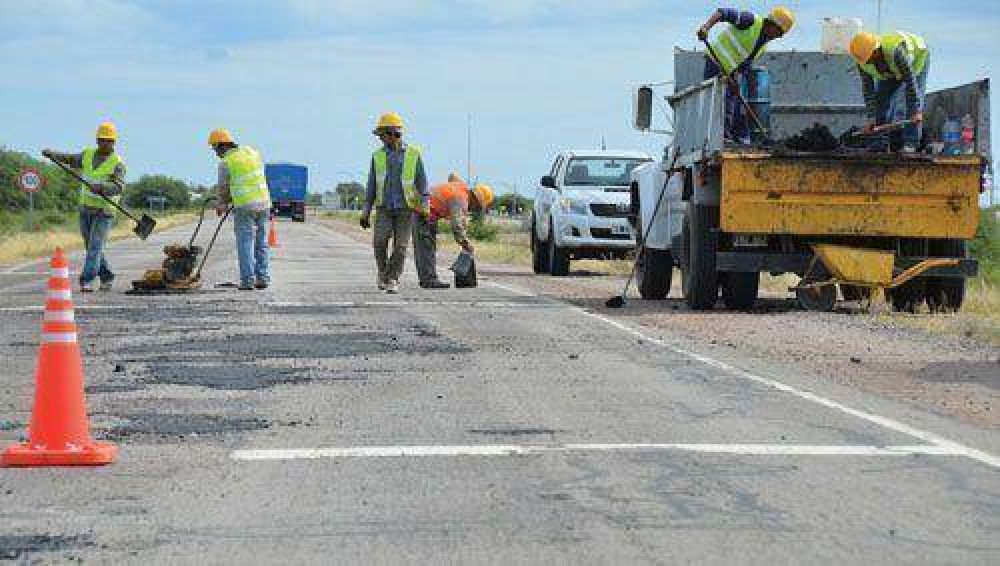 Inician las obras en las Rutas Nacionales 77 y 79
