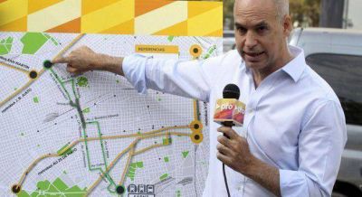 Larreta prometi� un metrobus transversal para unir Palermo y Pompeya