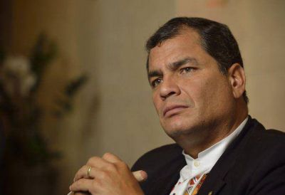 Correa denunci� que fue amenazado y suspendi� una actividad