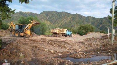 Avanzan las obras viales en zonas afectadas por el temporal