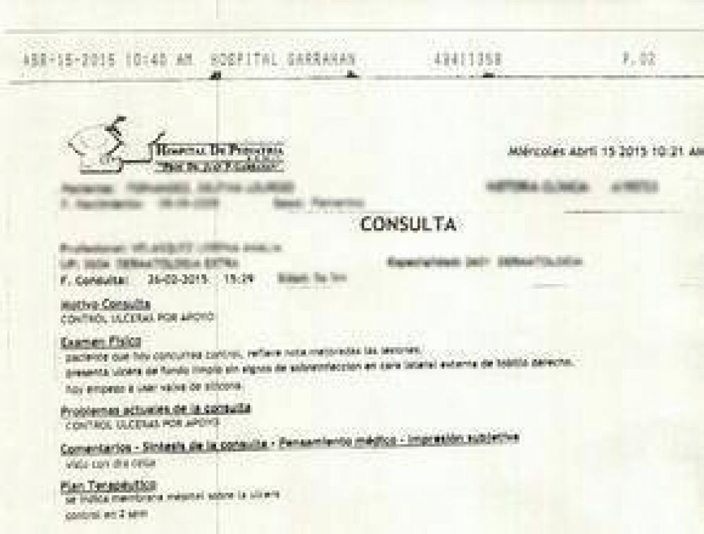 El Hospital Garrahan ratific� lo expresado desde el municipio