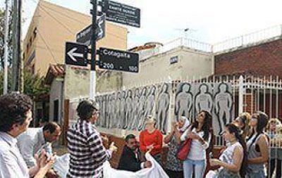 Rebautizaron una esquina en homenaje a detenidos desaparecidos
