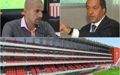 Estudiantes: Ver�n le present� el proyecto del nuevo estadio a Scioli