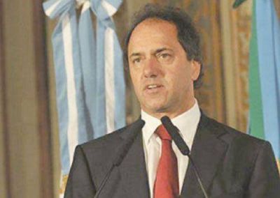 El lunes llega Scioli en una breve visita rumbo a las PASO