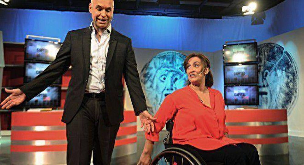 Larreta aprovech� el debate para anunciar a Santilli como vice