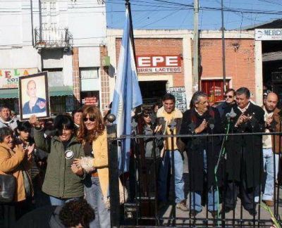 Acto por el 57� aniversario de la muerte de Eva Per�n 